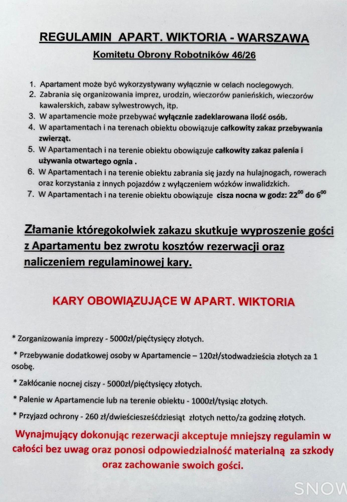 Apart Wiktoria Varsovia Exterior foto